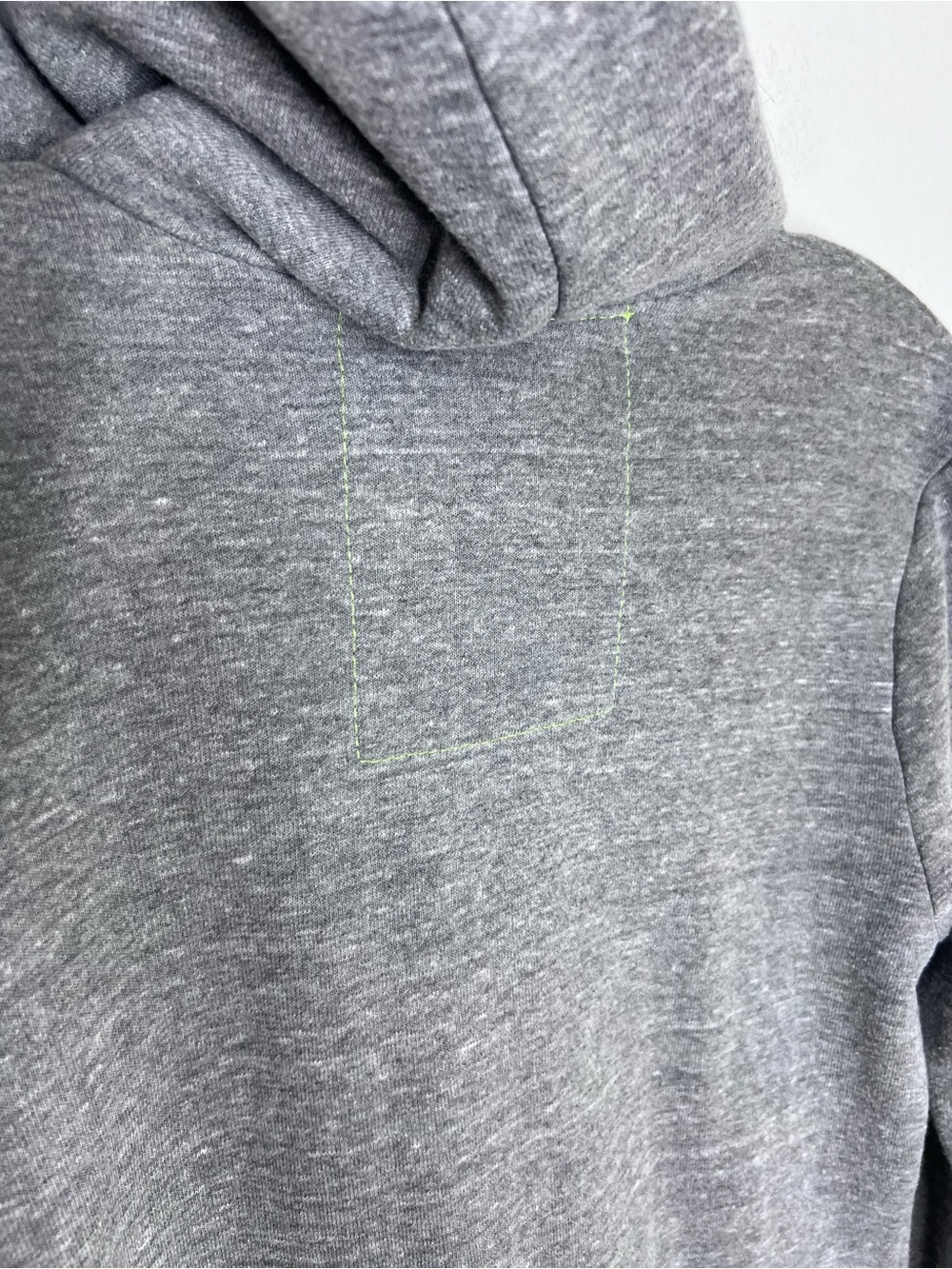 Aviator Nation 5 Stripe Zip Hoodie Neon Gray - Sz S - Picture 3 of 8